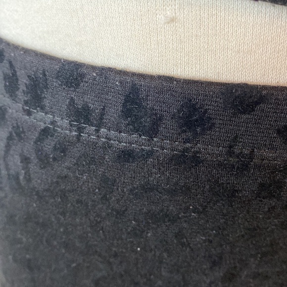 Cheryl Creations Kids Black Velvet on Black 2 Piece Outfit Size Girls Medium - Picture 3 of 6